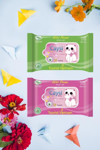 Khăn ướt  Caysi 10 tờ